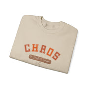 Cozy Chaos Crewneck Sweatshirt - Feel Good Gift, Casual Style, Unisex Fashion, Cozy Loungewear, Relaxed Fit Apparel