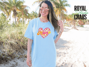 Retro Mama Shirt, Groovy Mom Tee, Mothers Day Gift, Retro Floral Mama Shirt, Checkered Heart Mom Shirt, Cute Trendy Mom Gift