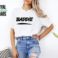 Baddie Shirt, Empowerment T-Shirt, Bold Statement Graphic Top, Minimalist, 1