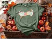 Worthy T-Shirt | Retro Floral Graphic Tee for Women | Self-Worth Shirt | Encouragement Gift for Her