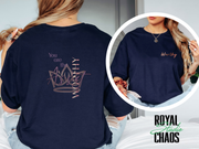 You Are The Asset Worthy Affirmation Shirt Self Worth Empowerment Tee Crown Graphic Motivational