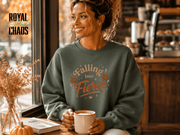Falling Into Fierce Sweatshirt | Women’s Fall Empowerment Crewneck | Already Enough