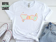Worthy T-Shirt | Retro Floral Graphic Tee for Women | Self-Worth Shirt | Encouragement Gift for Her