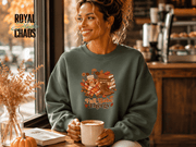 Fall Babe Energy Sweatshirt | Cozy Autumn Graphic Crewneck