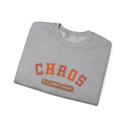 Cozy Chaos Crewneck Sweatshirt - Feel Good Gift, Casual Style, Unisex Fashion, Cozy Loungewear, Relaxed Fit Apparel