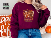 Fall Babe Energy Sweatshirt | Cozy Autumn Graphic Crewneck
