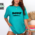 Baddie Shirt, Empowerment T-Shirt, Bold Statement Graphic Top, Minimalist, 6