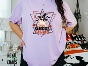 Hot Ghoul Chaos Comfort Colors T-Shirt | Retro Halloween Graphic Tee