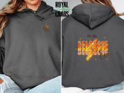 Self Love Era Hoodie | Gildan Graphic Hoodie w/ Lightning Bolt + Sleeve Print | Empowerment Gift | Cozy Unisex
