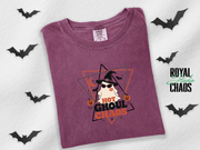Hot Ghoul Chaos Comfort Colors T-Shirt | Retro Halloween Graphic Tee