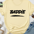 Baddie Shirt, Empowerment T-Shirt, Bold Statement Graphic Top, Minimalist, 5