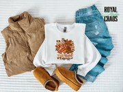 Fall Babe Energy Sweatshirt | Cozy Autumn Graphic Crewneck