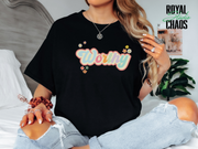 Worthy T-Shirt | Retro Floral Graphic Tee for Women | Self-Worth Shirt | Encouragement Gift for Her