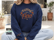 Falling Into Fierce Sweatshirt | Women’s Fall Empowerment Crewneck | Already Enough