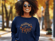 Falling Into Fierce Sweatshirt | Women’s Fall Empowerment Crewneck | Already Enough