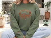 Falling Into Fierce Sweatshirt | Women’s Fall Empowerment Crewneck | Already Enough