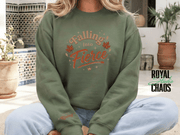 Falling Into Fierce Sweatshirt | Women’s Fall Empowerment Crewneck | Already Enough