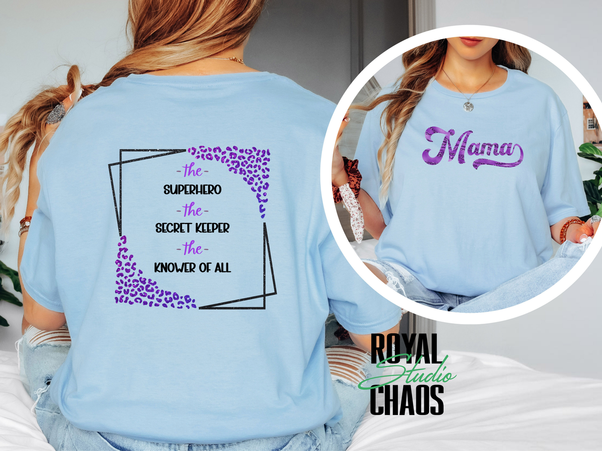 Mom Life Empowerment Shirt The Vision The Power The Protector Mom Shirt Leopard Print Mom Tee Strong Mom Shirt Mothers Day Gift